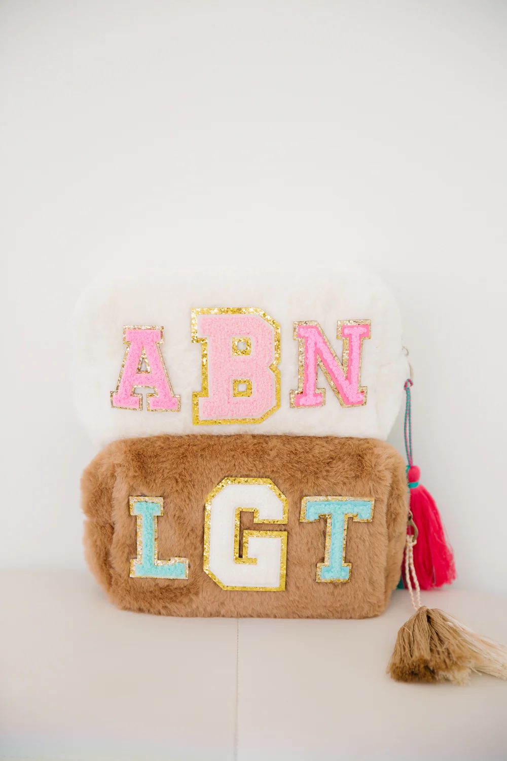 CUSTOM FUZZY MAKEUP BAG | Judith March