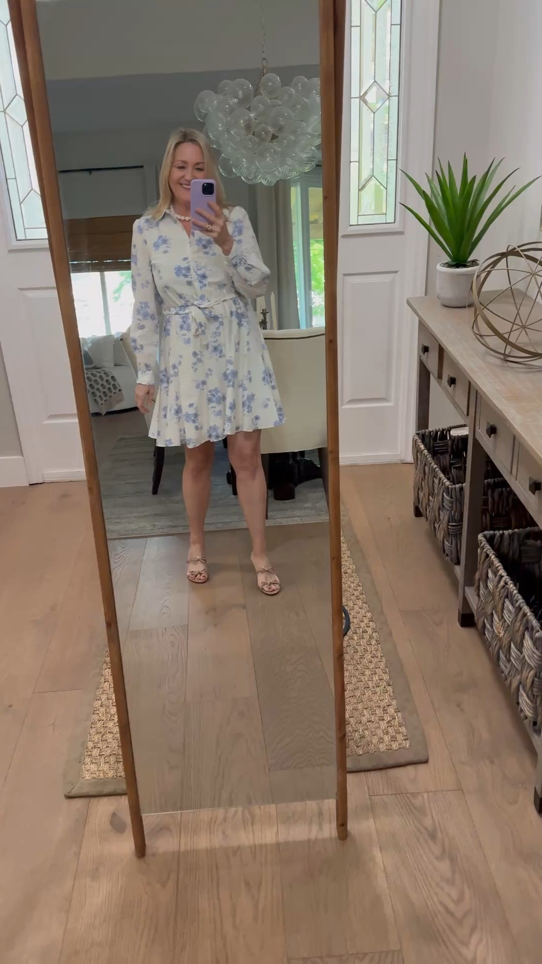 This pretty, feminine dress is now on major sale. Summer dress with sleeves￼

#LTKOver40 #LTKSeasonal #LTKSaleAlert