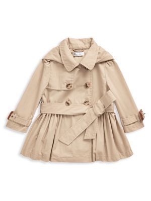 Baby Girl's A-Line Trench Coat | Saks Fifth Avenue
