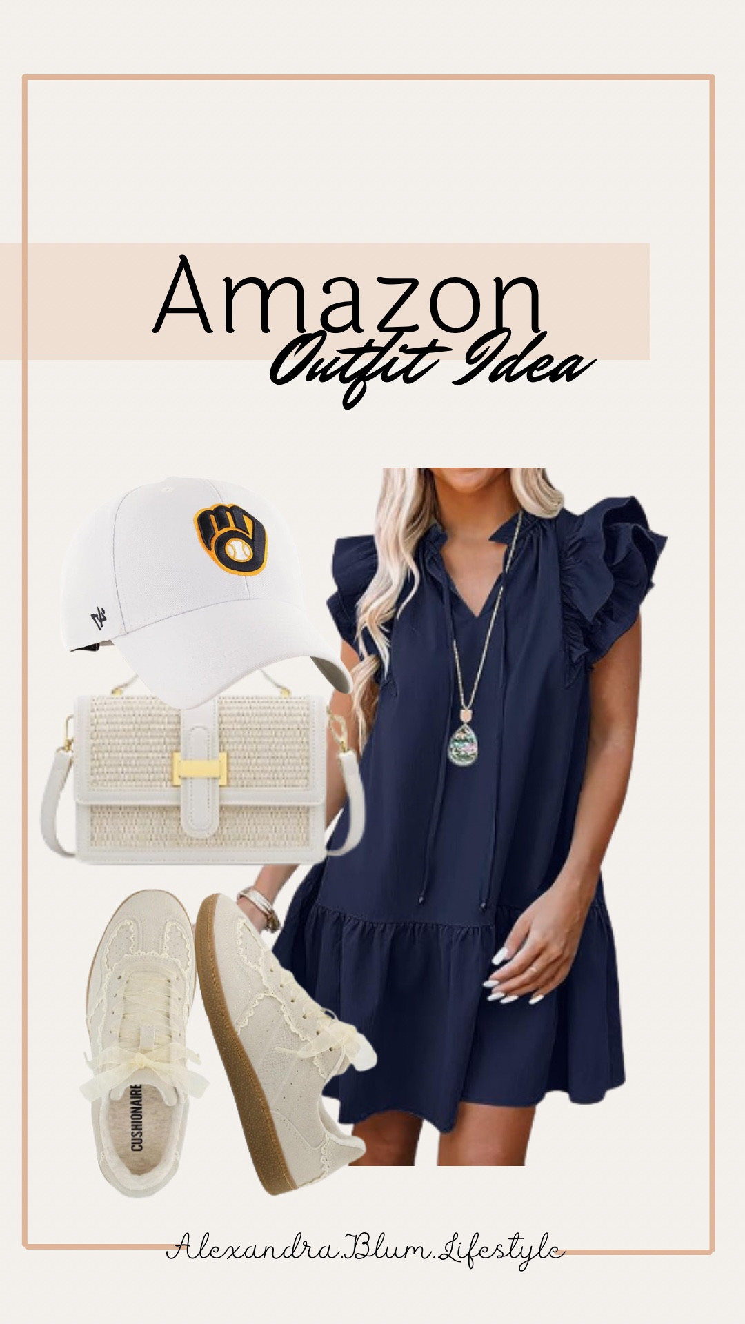 Baseball outfit idea for spring and summer! Casual summer outfit idea! Baseball game outfit! Amazon fashion! Summer outfit! Spring outfit! Casual style! 

#LTKSaleAlert #LTKShoeCrush #LTKFindsUnder50