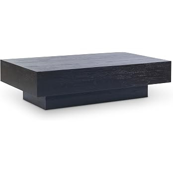 Meridian Furniture 99015Black-CT Otto Collection Mid-Century Modern Coffee Table with Oak Veneer,... | Amazon (US)