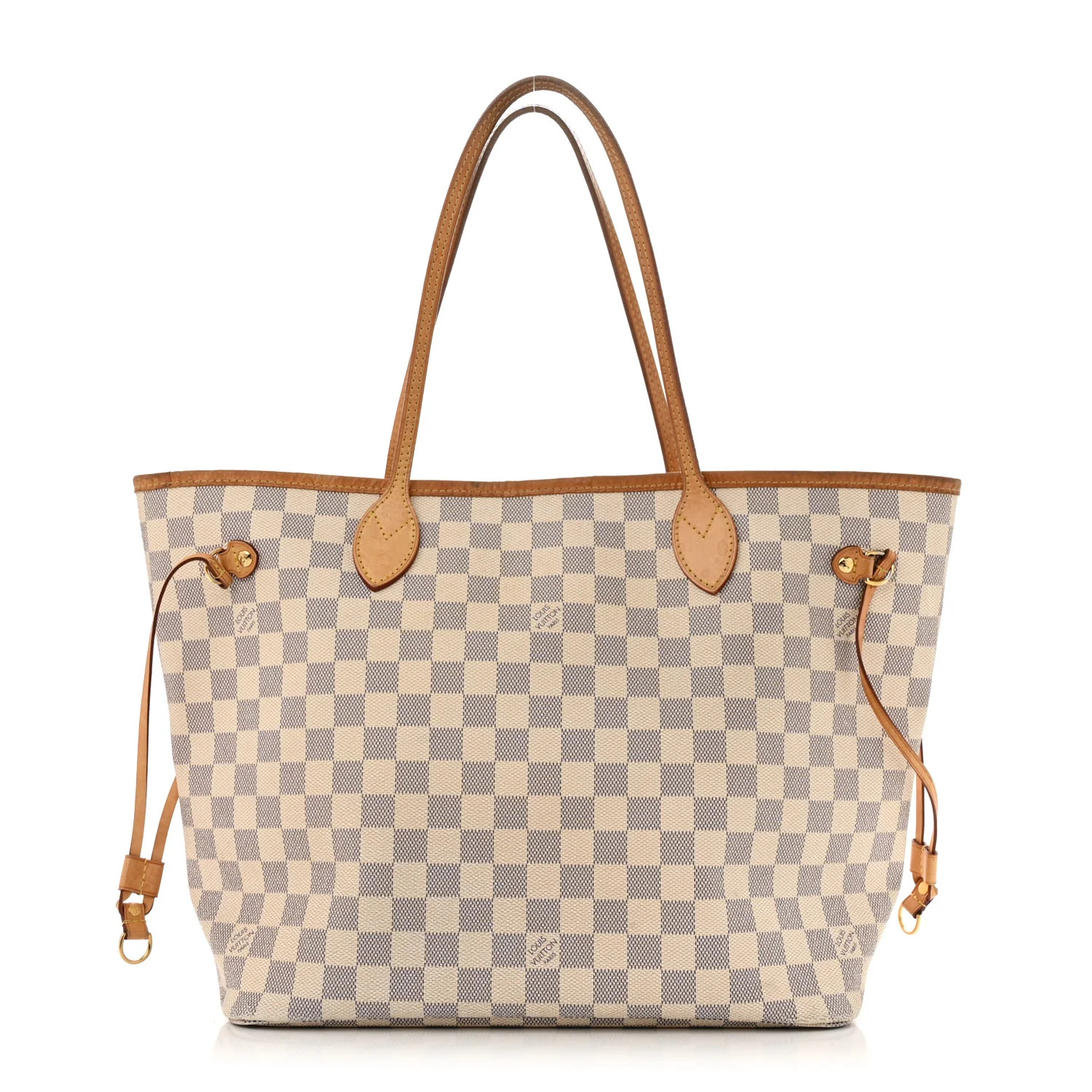 Damier Azur Neverfull MM | FASHIONPHILE (US)