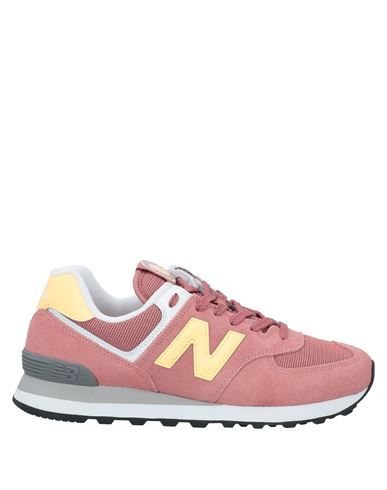 New Balance 574 Woman Sneakers Pastel pink Size 6.5 Soft Leather, Textile fibers | YOOX (US)