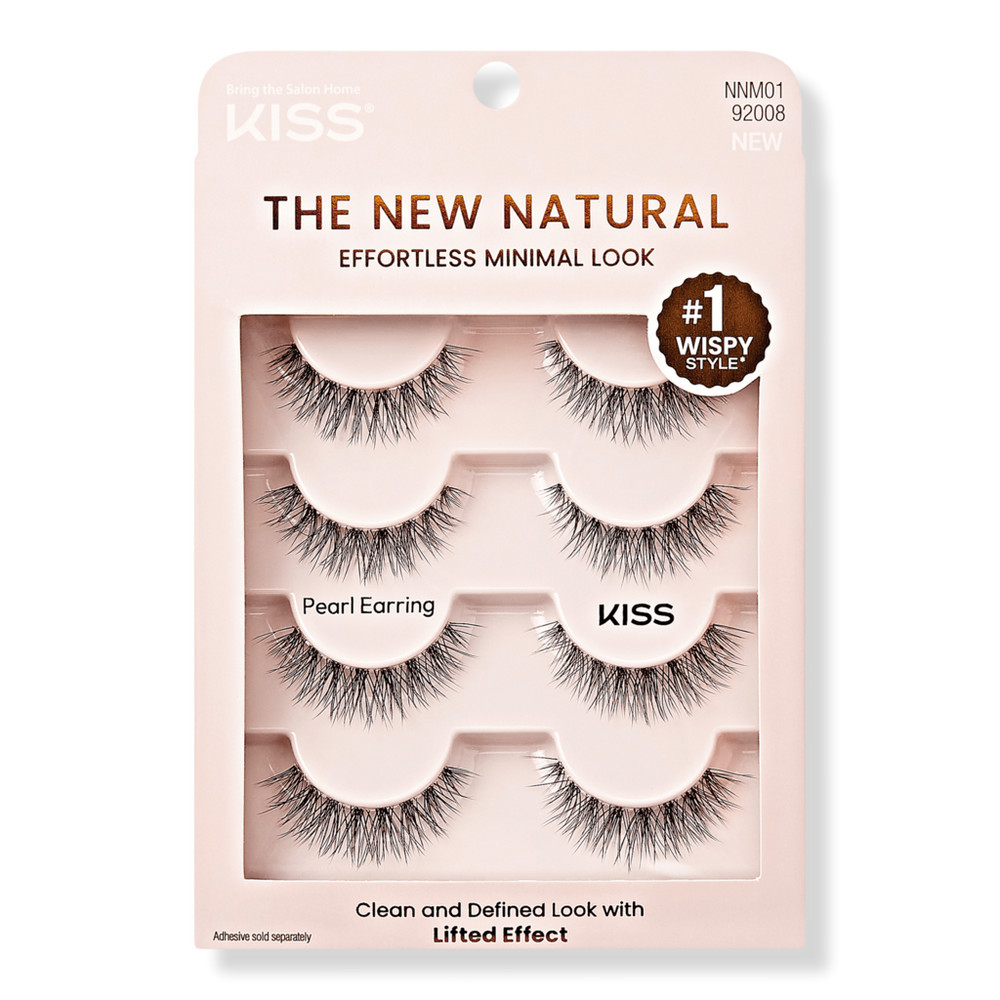 Kiss The New Natural Lash Multipack - Pearl Earring | Ulta