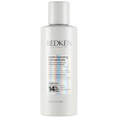 Redken Acidic Bonding Concentrate Treatment For Damaged Hair Repair - Deep Conditioning Intensive Mask, Acidic Bonding Concentrate | Amazon (US)