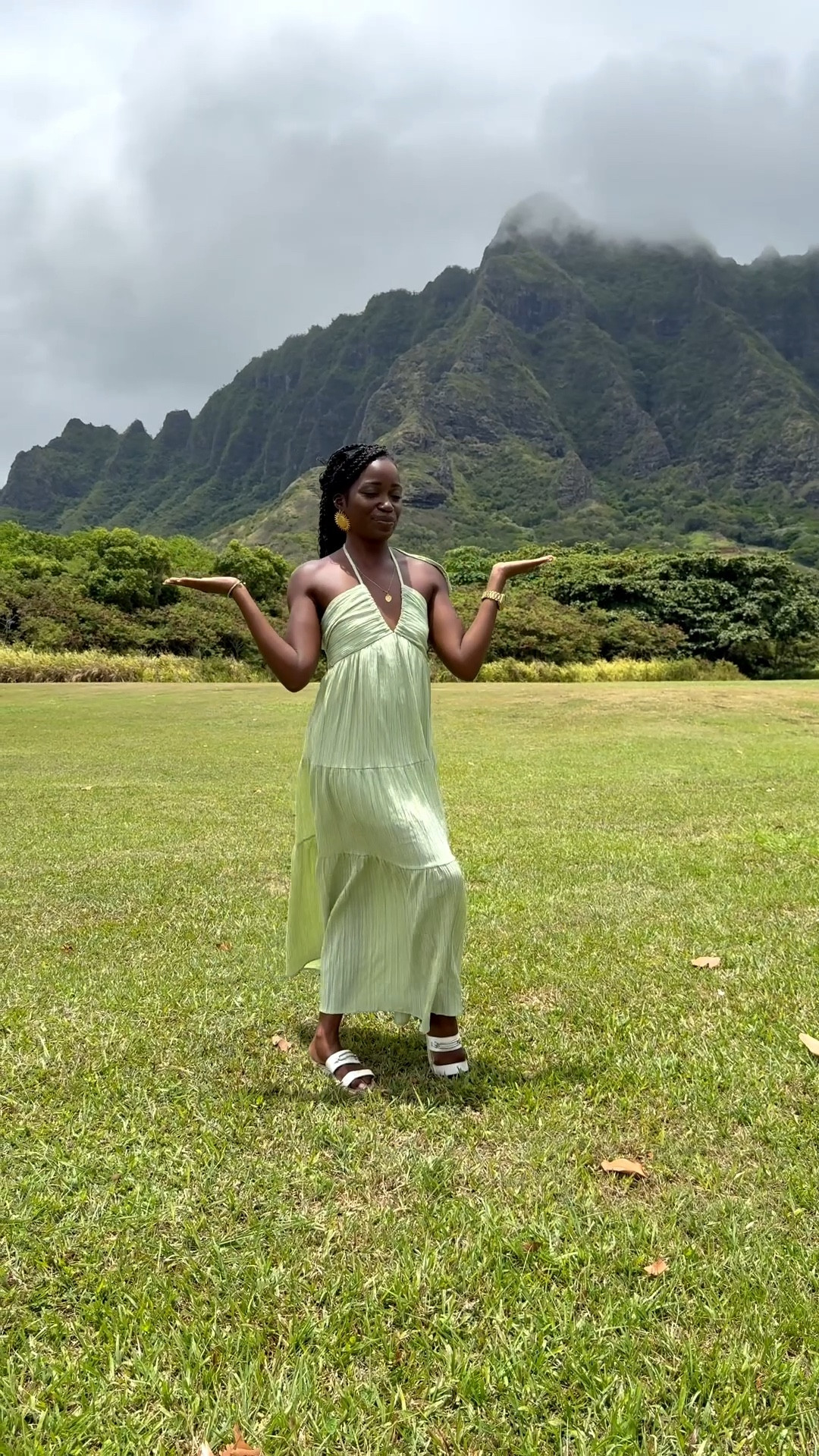 One of my favorite dresses from Amazon that I bought for vacation! Super flowy halter dress! And this color! Bomb! 

#LTKTravel #LTKStyleTip #LTKPetite