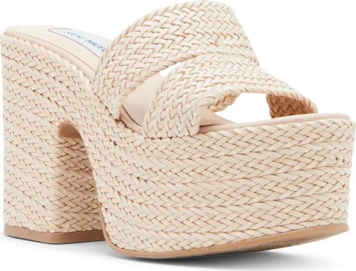 Steve Madden Gianni Platform Slide Sandal (Women) | Nordstrom | Nordstrom