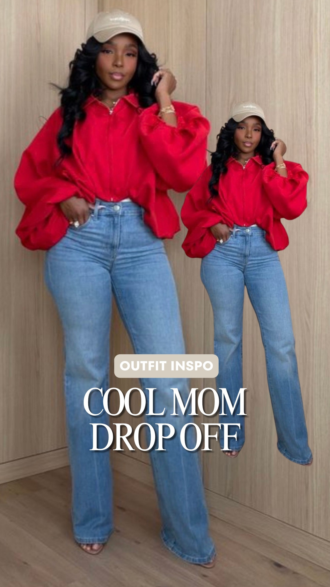Scroll to shop! ✨ Everything from this look is linked below. 👇🏽

COOL MOM DROPOFF ❤️ Because school drop-off doesn’t mean the outfit can’t EAT. A statement red blouse + flattering wide leg jeans is the easiest way to look put together without trying too hard.

cool mom outfit, school drop off outfit, mom outfit ideas, stylish mom outfit, red blouse outfit, statement sleeve blouse, wide leg jeans outfit, high waisted jeans women, casual chic mom style, elevated casual outfit, everyday mom outfit, fall mom outfit, red and denim outfit, petite outfit ideas, kirasfashionfinds

Wearing: Size Small | 5’4” | 140 lbs | 34D-27-40

Download the FREE LTK app & follow @kirasfashionfinds to shop all my daily finds.

#LTKPetite #LTKStyleTip #LTKSeasonal