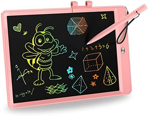 KOKODI LCD Writing Tablet, 10 Inch Colorful Toddler Doodle Board Drawing Tablet, Erasable Reusabl... | Amazon (US)