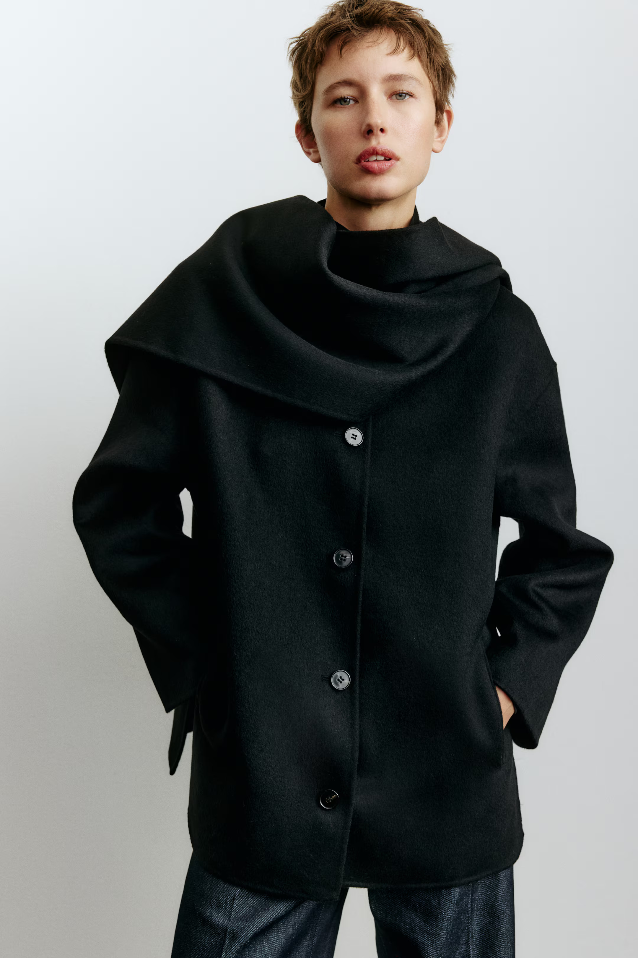 Handmade wool-blend coat | H&M (UK, MY, IN, SG, PH, TW, HK)