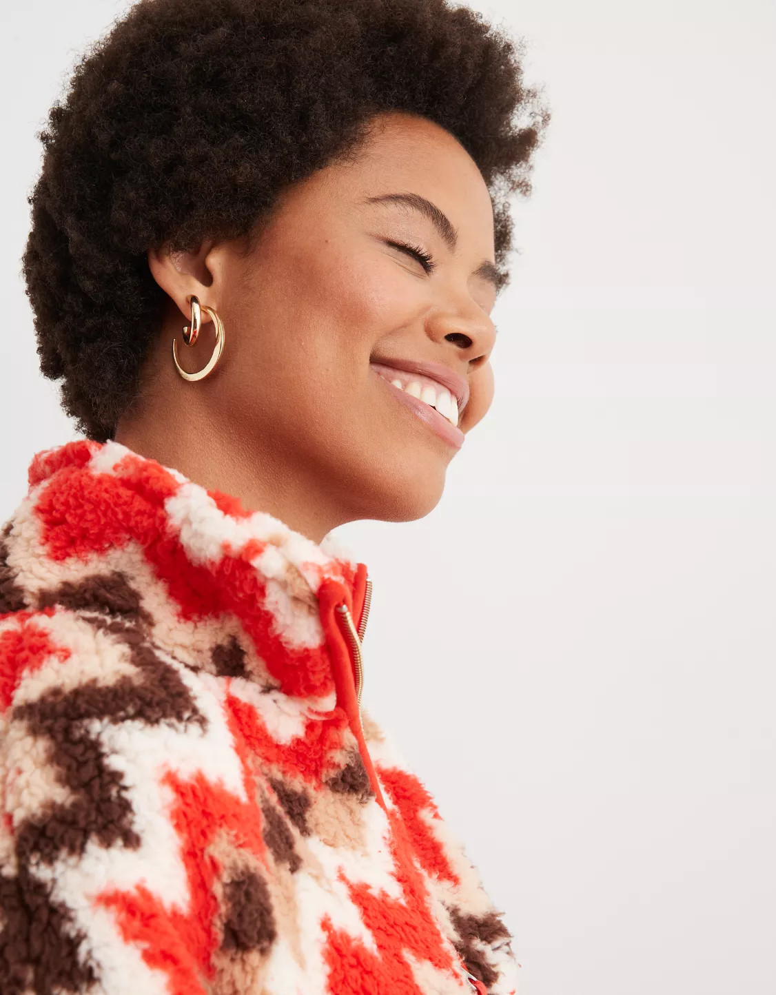 Aerie Hometown Holiday Quarter Zip Sweatshirt | American Eagle Outfitters (US & CA)