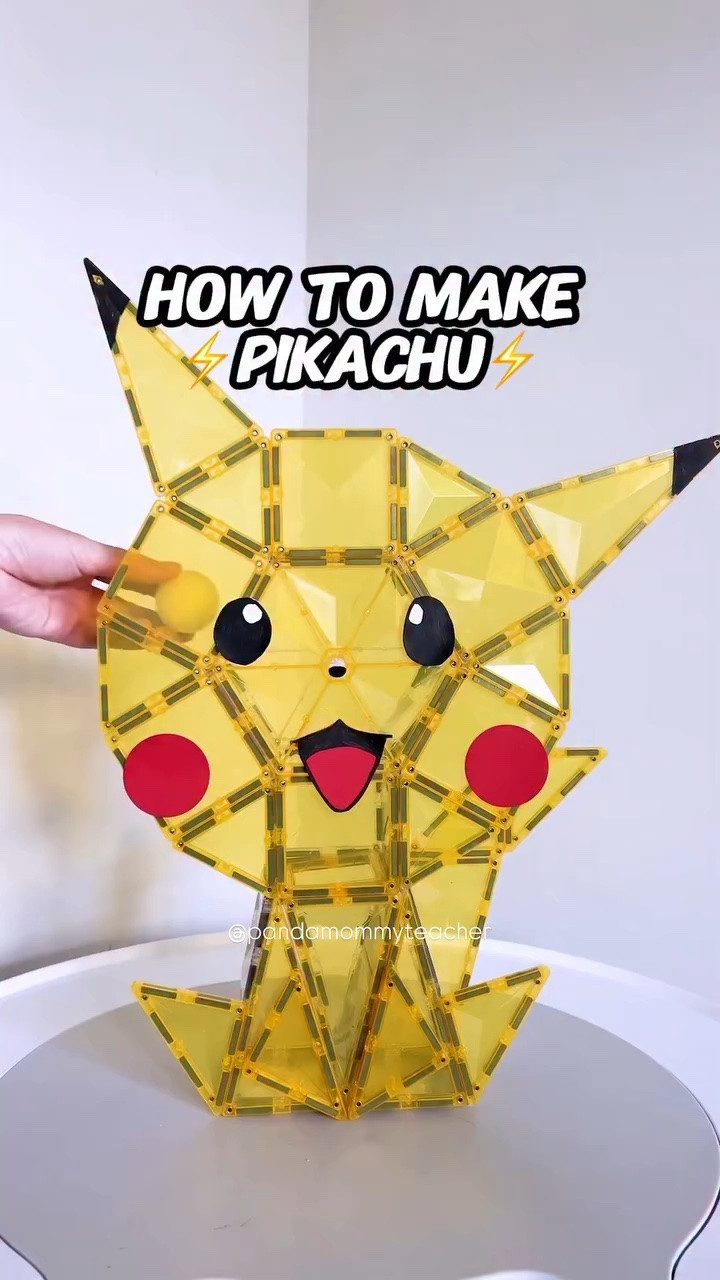 My ebook includes step-by-step magnetic tile guides for building 5 popular characters your kids know and love!

#stemtoys #magnetictiles #ballrun #pikachu #pikapika

#LTKSeasonal #LTKstorytime