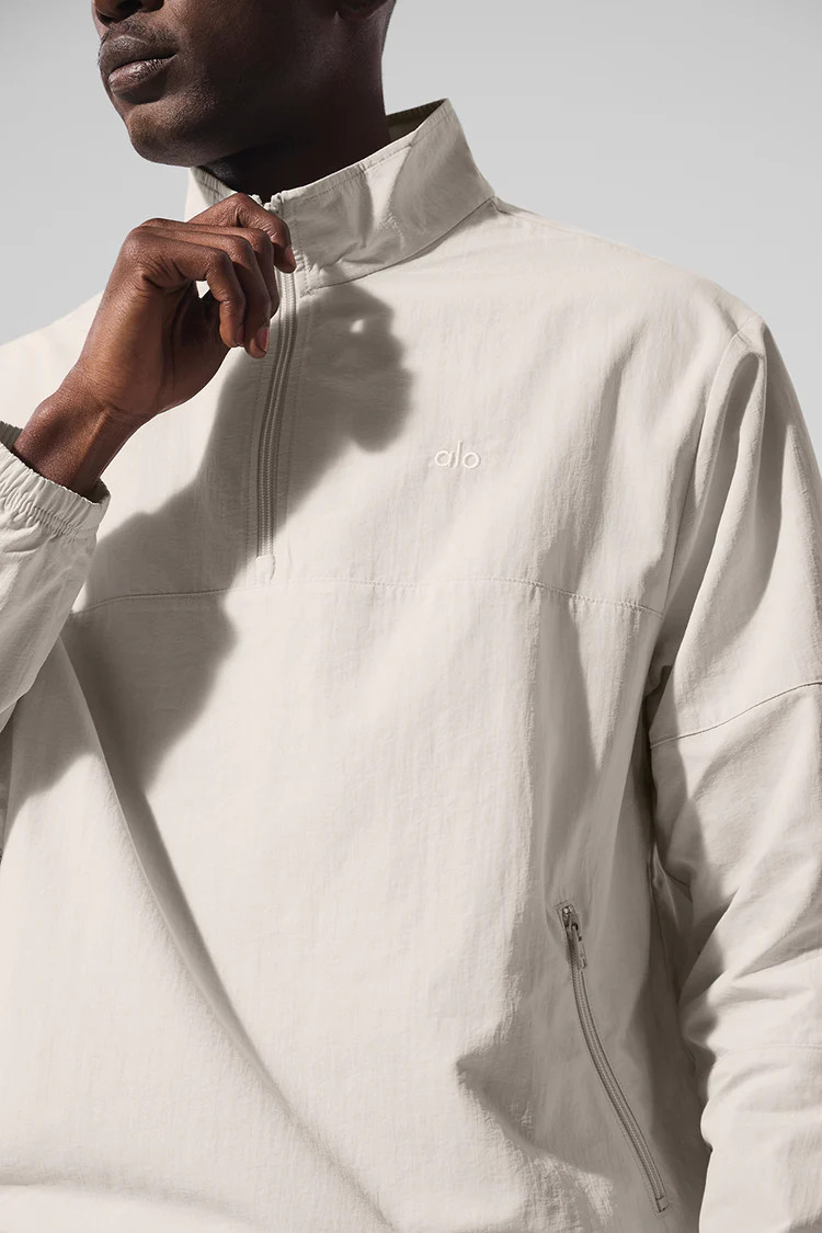 Light Weight Takeaway Track Pullover | Alo Yoga (US)