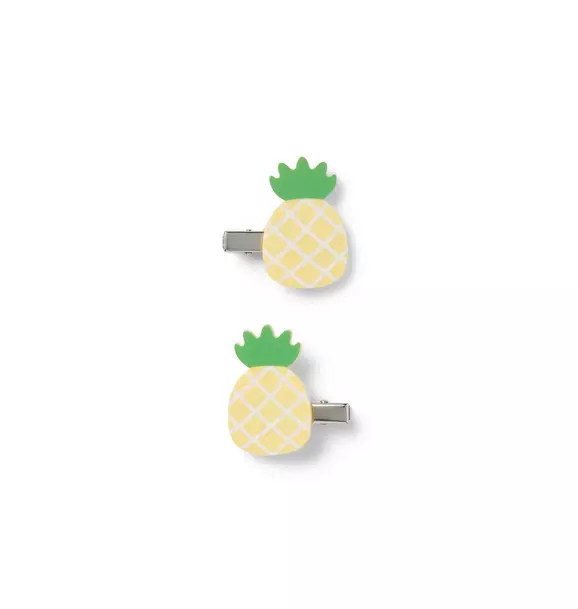 Pineapple Barrette Set | Janie and Jack