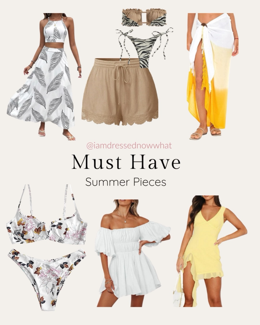 Summer must have pieces 

#LTKSwim #LTKTravel #LTKVideo