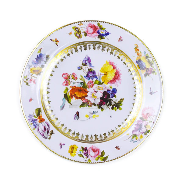 White Ground Tin Plate | The Avenue