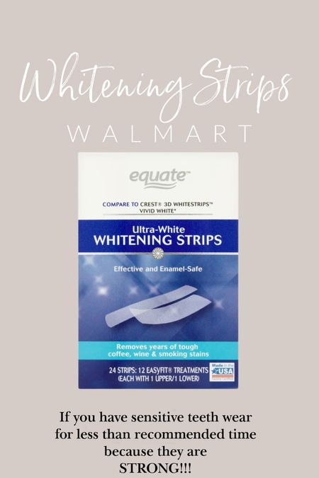 My go to whitening strips! Also tagging others I have used and loved!! 
Teeth whitening, fav beauty products 

#LTKunder50 #LTKU #LTKbeauty
