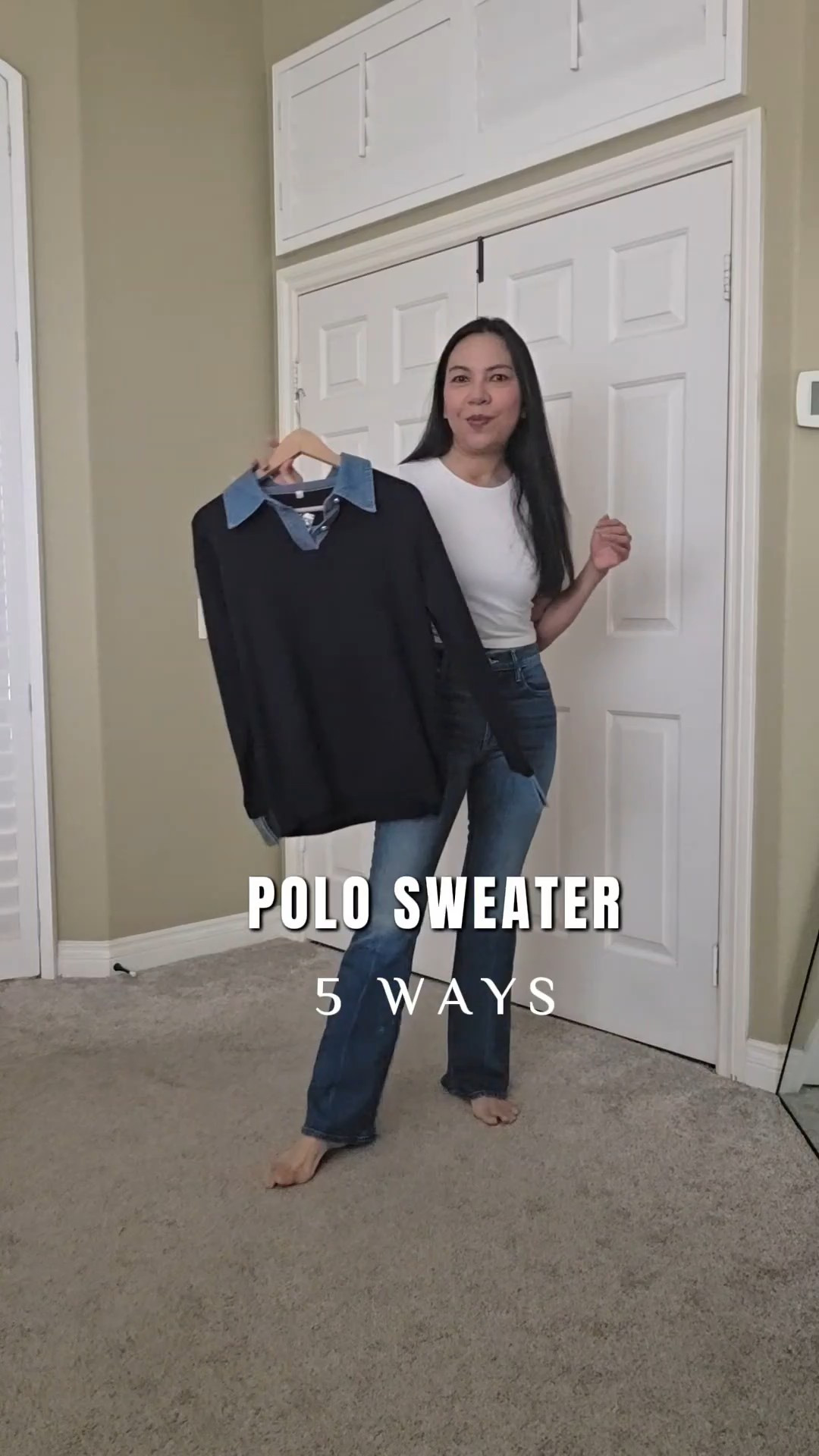 Ways of styling a polo sweater

#LTKgrwm #LTKootd #LTKOver40