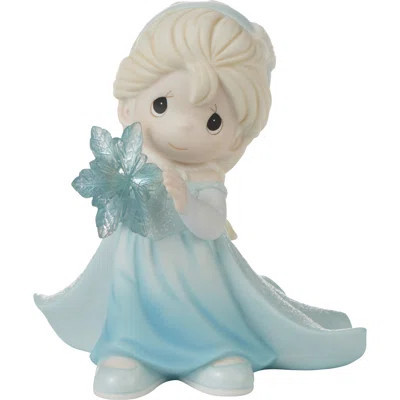 Like a Snowflake, You’re One of a Kind Disney Elsa Bisque Porcelain Figurine | Wayfair North America