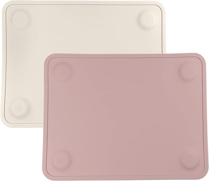 WeeSprout Silicone Suction Placemats for Babies, Toddlers & Kids, Durable Food Grade Silicone wit... | Amazon (US)