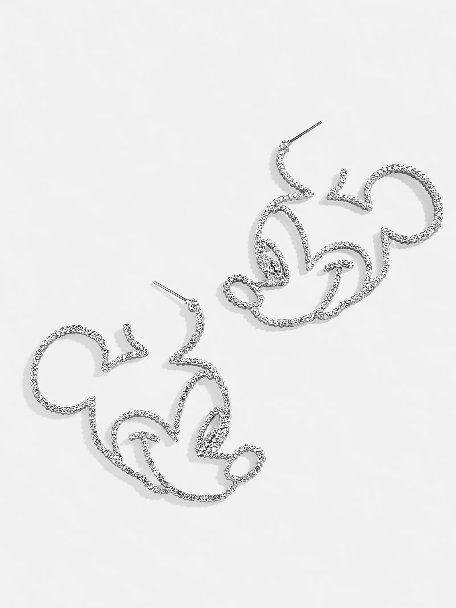 Mickey Mouse Disney Outline Earrings - Mickey Mouse | BaubleBar (US)