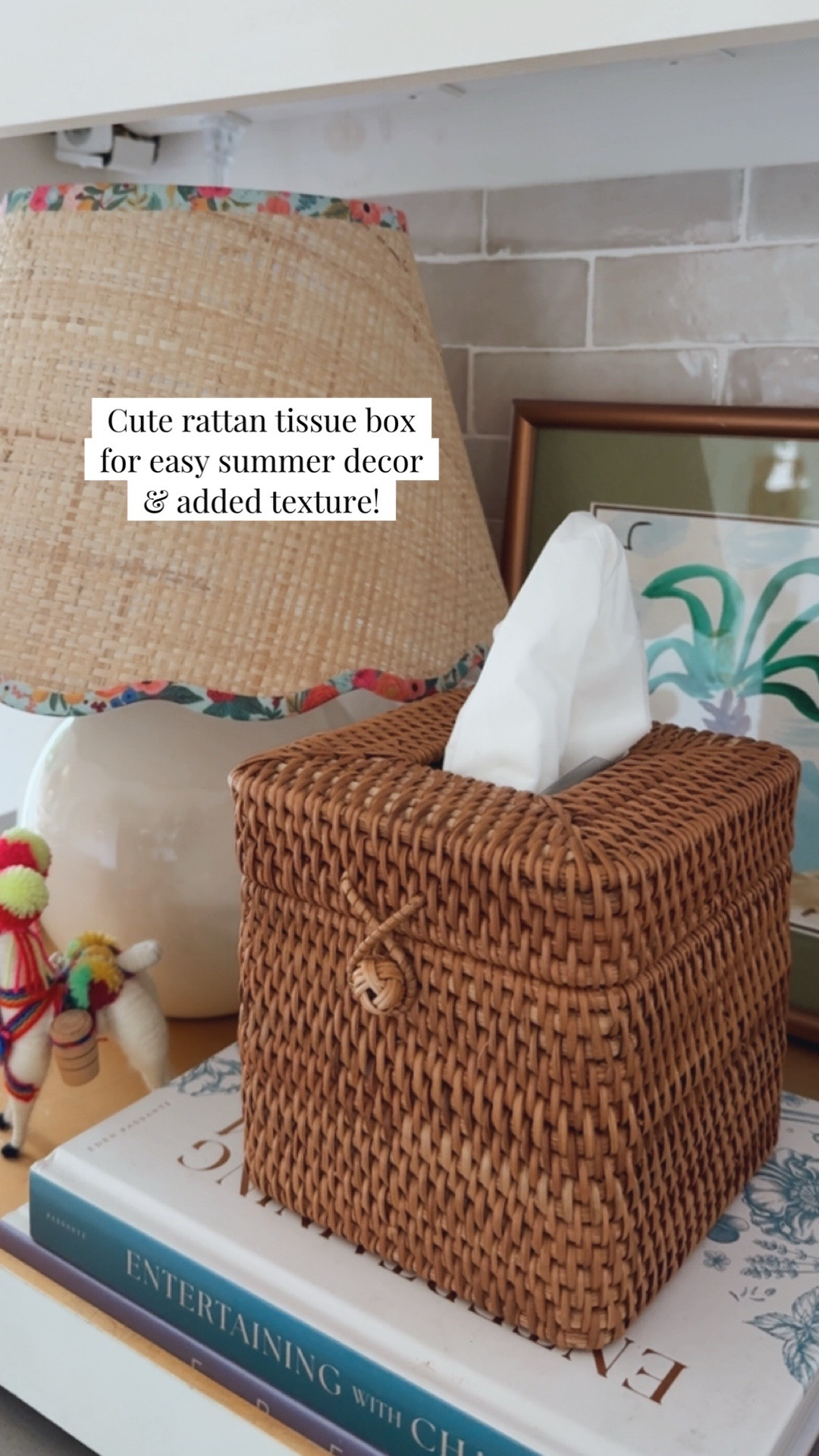 Darling touch of texture and easy summer home decor ￼

#LTKOver40 #LTKHome