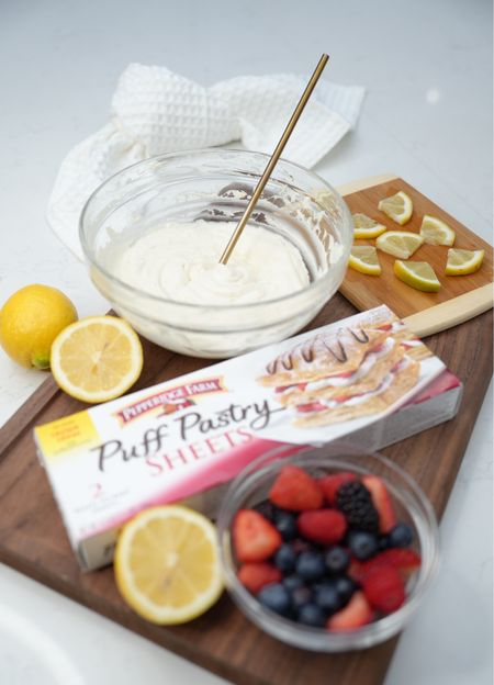 Making a lemon cream puff pastry with fresh berries. These are so easy and fun to make. They’re make such great snacks and desserts too

#LTKhome #LTKSeasonal