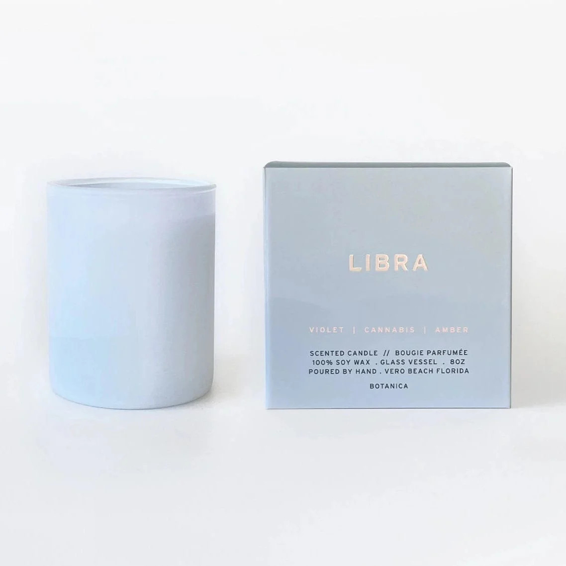 Libra Zodiac Candle | 8 oz. | Sunshine Tienda