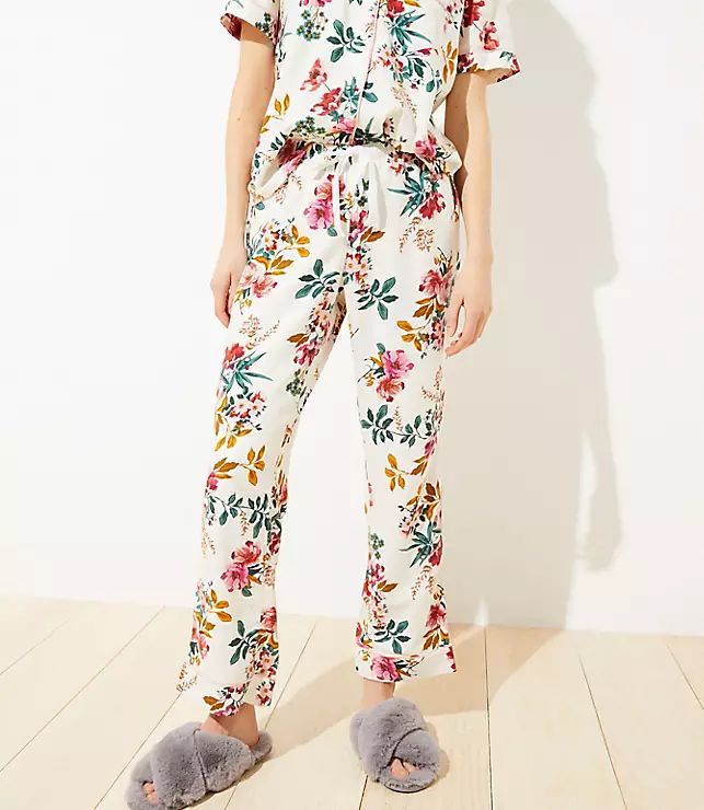 Floral Pajama Pants | LOFT | LOFT