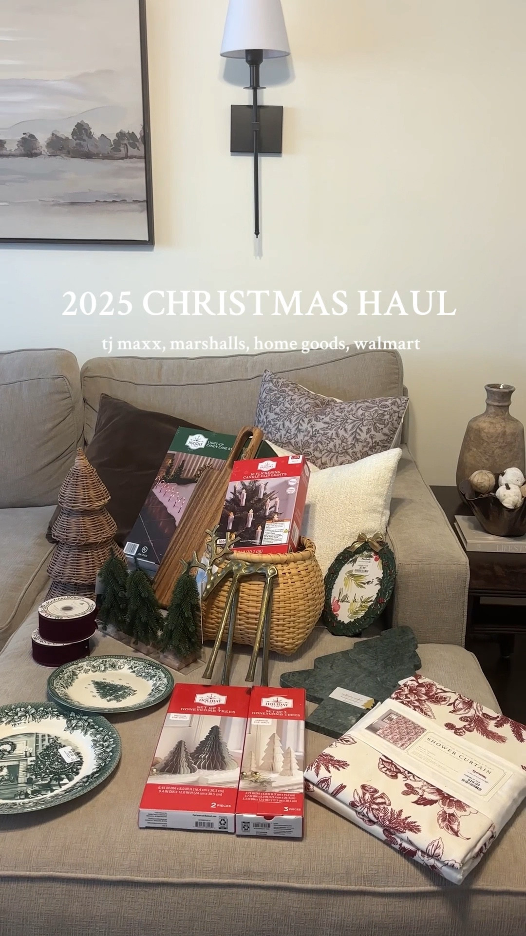 2025 Christmas haul 🎄🔔🤍

All my finds are from tj maxx, Marshalls, home goods, &walmart! The basket at the end is thrifted!!! I’m going to spray it another color and put a mini tree in it! 

Stay tuned to see how I decorate with all these decor pieces!

I linked what I could and will link pieces from last year! 

Tj maxx finds, Marshall finds, home goods finds, Walmart finds, Christmas haul, Christmas decor, Christmas inspo 


#christmashaul #christmasdecorating #holidaydecor 

#LTKStyleTip #LTKFindsUnder50 #LTKHoliday