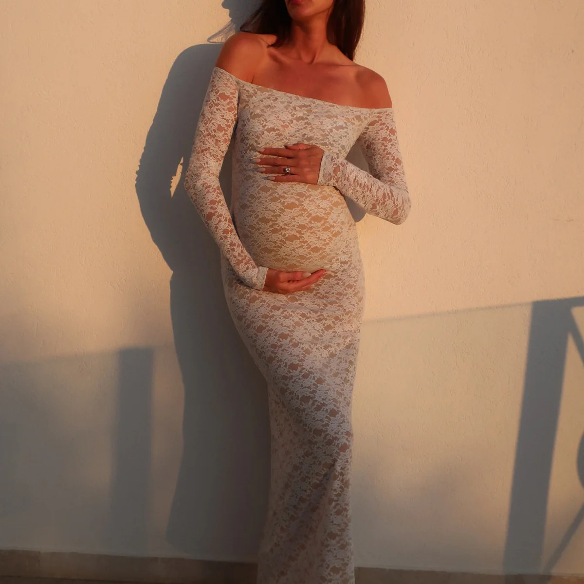 Off The Shoulder Lace Dress | BUMPSUIT
