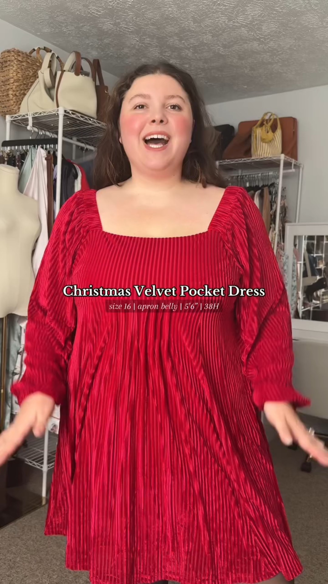 Love the red but also have the green! 🫶🏻 #TikTokShopCreatorPicks #TikTokShopBlackFriday #CreatorIcons #holidaydress #velvetdress

#LTKPlusSize #LTKHoliday