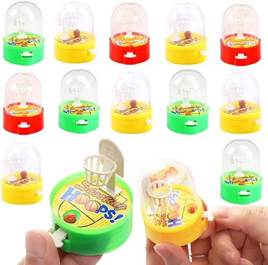NEEW 12 Pack Mini Finger Basketball Shooting Game, Party Favors Basketball Party Decorations Mini... | Amazon (US)