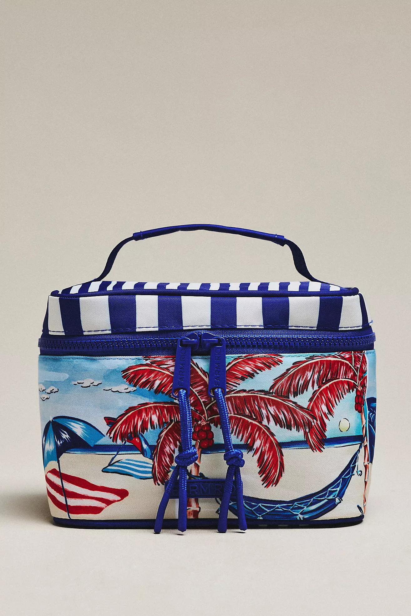 Farm Rio Zip-Top Floral Makeup Bag | Anthropologie (US)