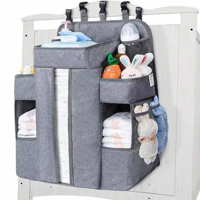 Hanging Diaper Caddy Organizer, Diaper Organizer Hanging Diaper Organizer For Changing Table, Bassinet Caddy, Crib Organizer Hanging For Crib, Diaper | SHEIN