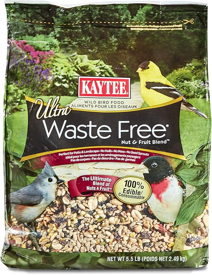Kaytee Wild Bird Food Nut & Fruit Blend, 5.5 Pounds | Amazon (US)