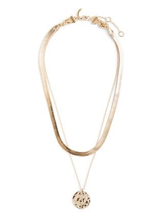 Herringbone Layered Necklace | Banana Republic (US)