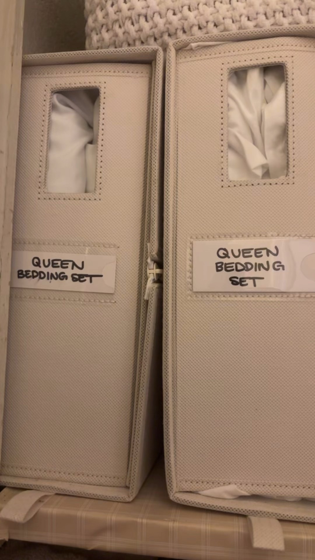 My favorite way to organize my bedding in our linen closet 
..


#LTKFamily #LTKHome #LTKStyleTip