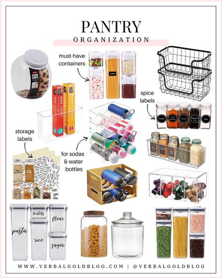Amazon pantry organization - pantry storage - food storage bins - pantry organizer - container store home edit - kids snacks organize - new year resolution - amazon home must haves 


#LTKFind #LTKhome #LTKfamily
