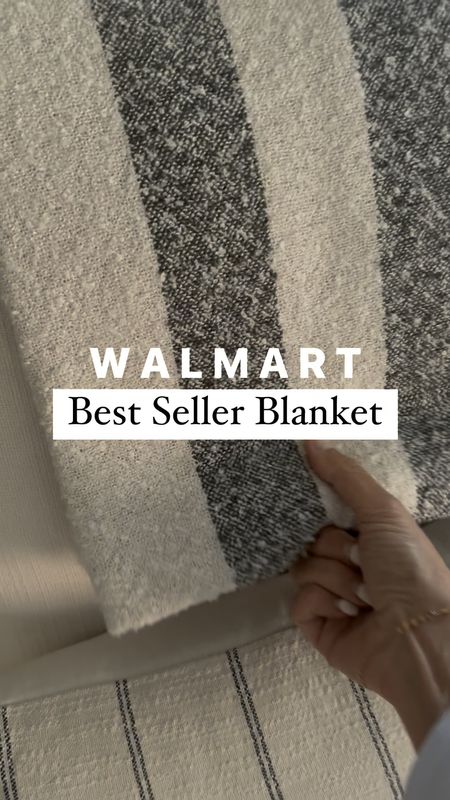 Walmart best seller…this cozy blanket! It comes in green and blue. I am loving the splash of color it adds to our living room right now. Perfect for chairs, bedrooms, and baskets, especially summer home decor because it’s the perfect weight! 

#LTKHome #LTKVideo #LTKFindsUnder50