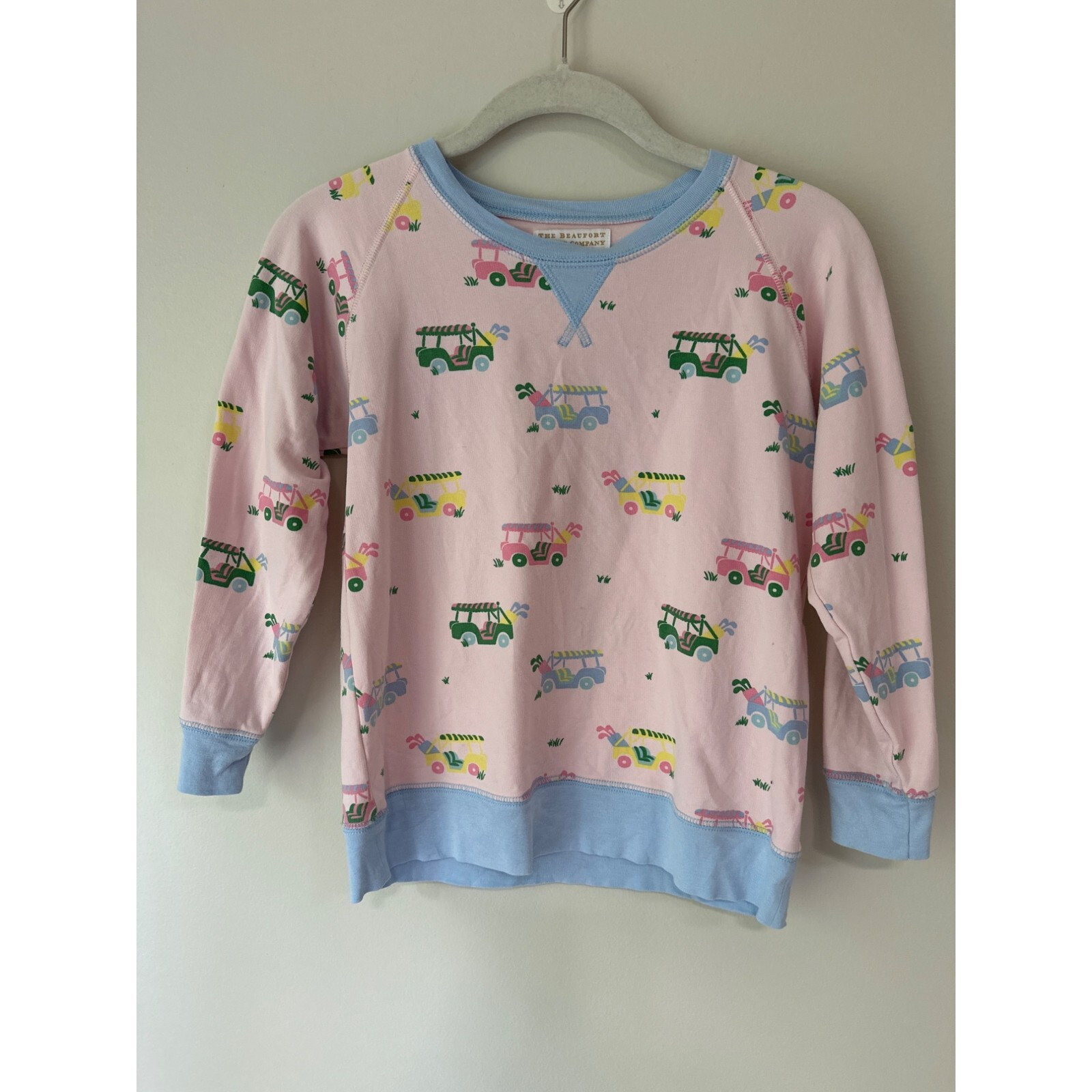 The Beaufort Bonnet Company Girls 8 Cassidy Comfy Crewneck - Greenville Golf Bug  | eBay | eBay US