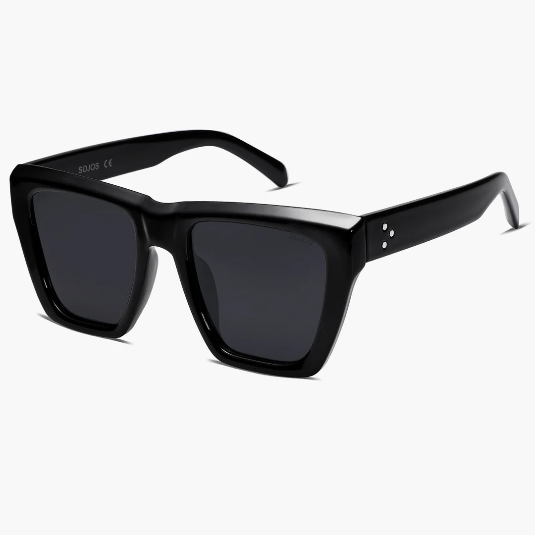 Buy Leopard Polarized Square Sunglasses for Women SJ2179 SOJOS | SOJOS VISION