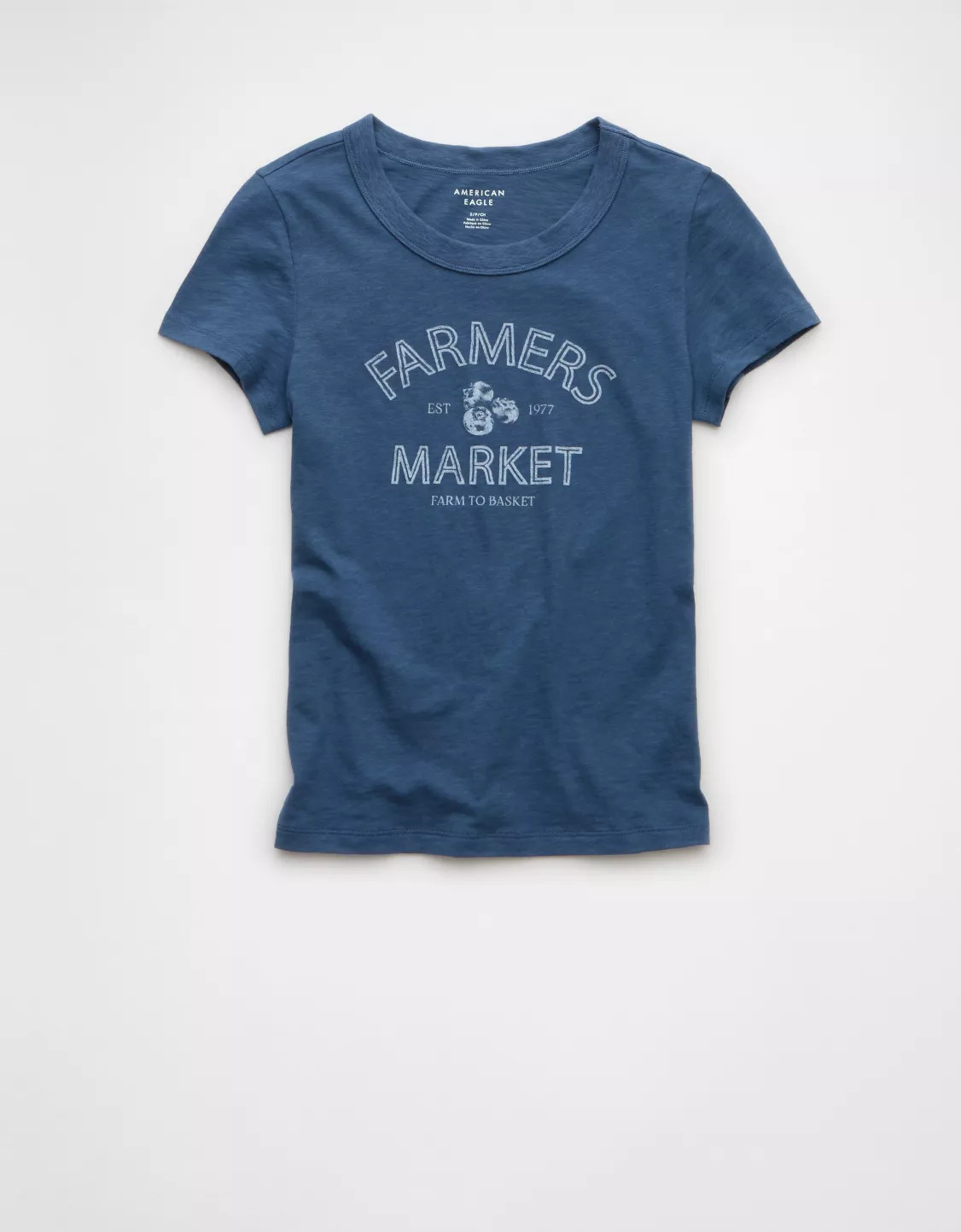 AE Food Graphic Hey Baby Tee | American Eagle Outfitters (US & CA)