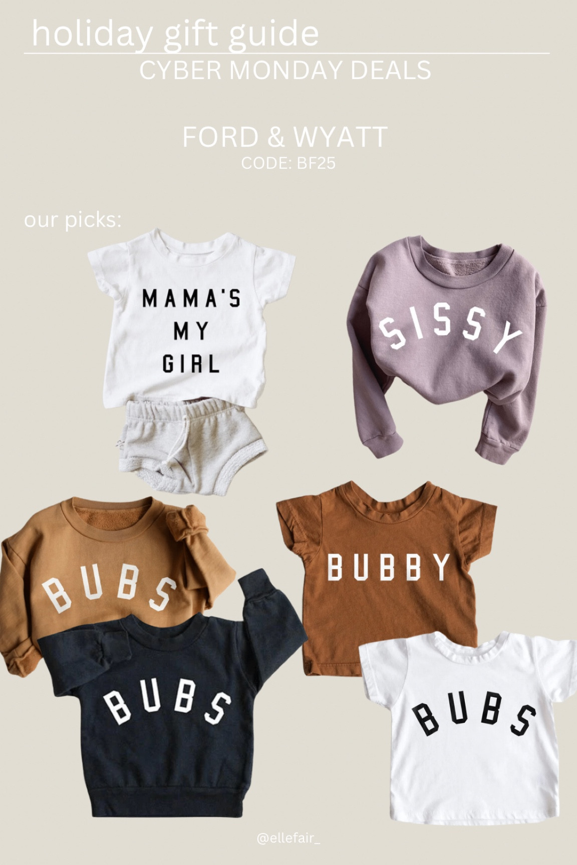 CYBER MONDAY CODE: BF25 
$20 TEES & DOORBUSTERS UP TO 40% off!

Ford&Wyatt Sweaters are that vintage feel sweater that you always reach for! These are some of our favs! Shop the exact products below!

#LTKCyberweek #LTKGiftGuide #LTKHoliday