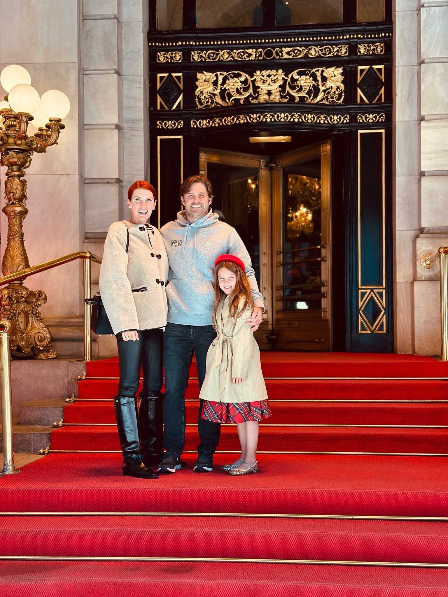 BIRDIES CHRISTMAS DRESS IS ON SUPER SALE TODAY! 

By our last day in NY, Birdie was all in on dressing up and she pulled out her Christmas dress from last year. It’s really the perfect cut and such a beautiful dress.
My look is Toteme and the brand brought these styles back this year 💥

#LTKHolidaySale #LTKHoliday #LTKparties