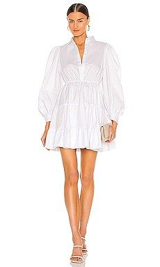 Bardot Mini Poplin Dress in Orchid from Revolve.com | Revolve Clothing (Global)