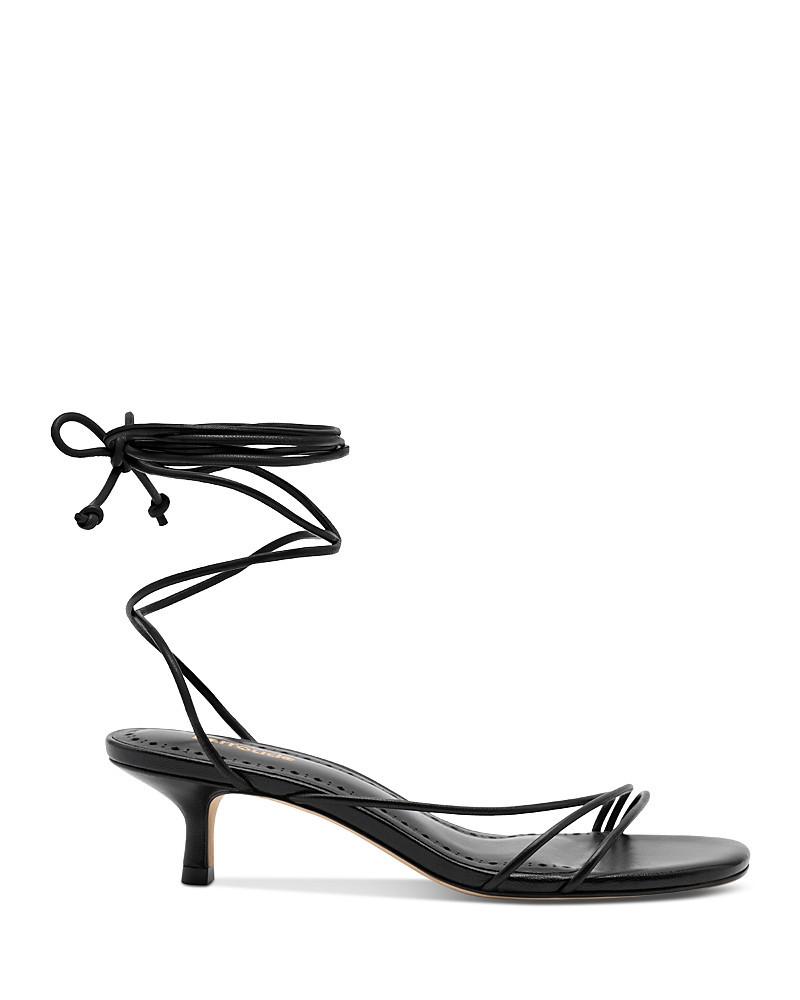 Larroude Women's Sara Strappy Kitten Heel Sandals | Bloomingdale's (US)