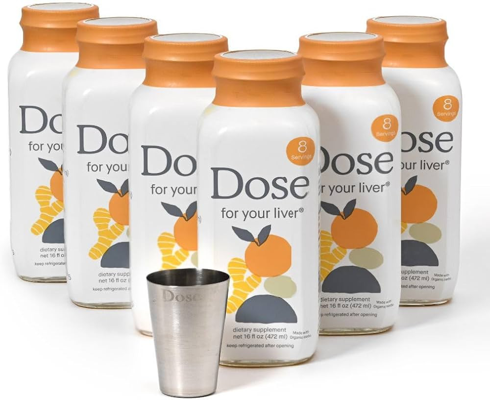 Dose for Your Liver Cleanse Detox & Repair, Made with Organic Milk Thistle Supplement with Turmer... | Amazon (US)