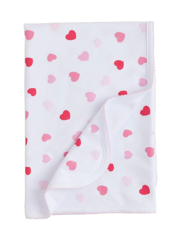 Printed Blanket - Hearts | Little English