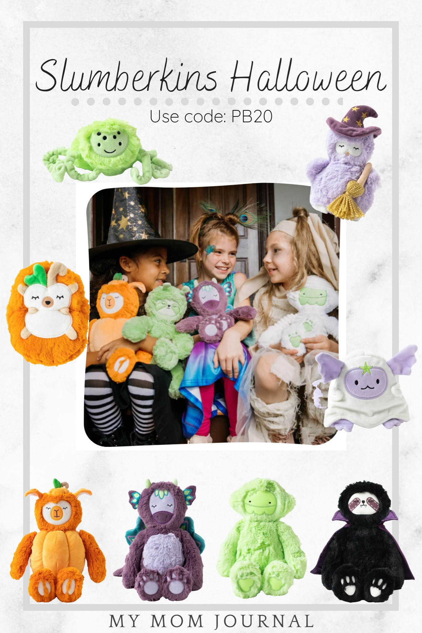 Slumberkins new Halloween line is SO cute! Grab 20% off with the code: PB20

#slumberkins #halloween #emotionalsupport #kids #kidsgifts #giftsforkids 

#LTKSeasonal #LTKfamily #LTKkids